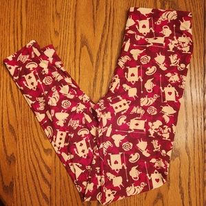 Lularoe OS Limited Edition Disney's Alice In Wonderland Themed Leggings …